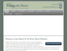 Tablet Screenshot of naverfishingsyre.co.uk